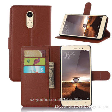 Factory direct sale flip cover case for xiaomi redmi note 3
